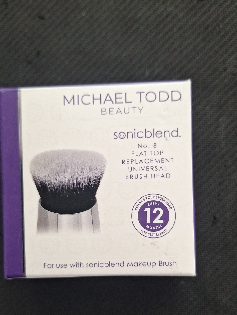 Michael Todd Beauty sonicblend No. 8 Flat Top Replacement Brush Head